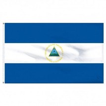 Nicaragua Nylon Flag 4&#39;x6&#39; - $98.01