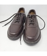Rockport Prowalker Brown Leather Walking Shoes Men&#39;s Size 11.5 M Vibram - £21.68 GBP