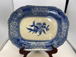 Vintage Copeland Spode CAMILLA Blue Serving Platter 14 1/2&quot; - $109.99