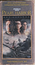Pearl Harbor Widescreen 60th Anniversary Commemorative Edition VHS 2 Tape Set - £13.27 GBP