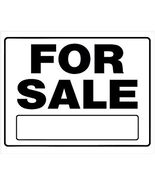 Hillman 840054 For Sale Sign with Space for Fill In includes H-Wire Frame - $711.28 MXN