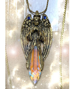 HAUNTED NECKLACE ANGEL CRYSTAL DIVINE FORTUNE &amp; SHADOW CLEARING ADVANCED... - $2,379.37 MXN
