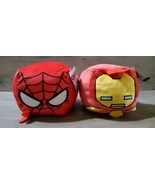 Cubd Collectibles Soft Plush Stuffed Cube Marvel Spider-Man Ironman w/ T... - £10.93 GBP