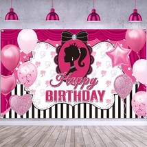 Princess Birthday Party Backdrop Birthday Backdrop Princess Theme Backdr... - £19.75 GBP