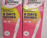 2 First Response Preganacy Test, Early Result 6 Days Sooner, 6 Tests, EX... - £13.94 GBP