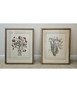 1940s Lot of 2 IB Fischer Co. Lithograph Cherub Floral Prints Framed &amp; M... - £62.53 GBP