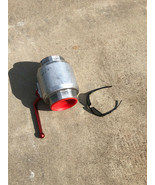 New DMIC big 4&quot; aluminum suction ball valve BVAL-4000N-4321 - $1,436.68 MXN