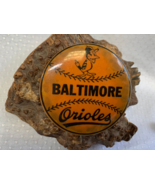 Vtg 1960&#39;s Oriole&#39;s Baseball Button &quot;Baltimore Orioles Mascot&quot; Pin Sport... - £39.80 GBP