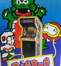 Dig Dug Arcade Flyer  Promo 1982 Original Retro Vintage Video Game Art 8.5&quot; x 11 - £49.69 GBP