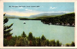 Vista Da Granato Collina Lago Sunapee Nuovo Hampshire Nh Unp Wb Cartolina L4 - £4.86 GBP