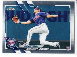 2021 Topps Chrome #USC11 Alex Kirilloff RC Rookie Card Minnesota Twins ⚾ - £0.71 GBP