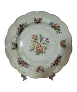 Royal Bayreuth Bavaria 11 Inch Floral Scalloped Edge Plate - £13.36 GBP