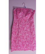 Vineyard Vines Women’s Shells All Over Print Strapless dress size 6 - $510.12 MXN