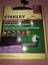 25 Foot Outdoor Stanley Landscaping Projector Cord 15 Amp 14/3 AWG Cable... - $47.52