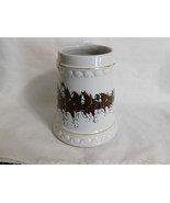 Budweiser Champion Clydesdale Mug with Gold Trim 1970&#39;s - £15.67 GBP