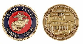 Birthplace Of The Marine Corps 1775 Tun Tavern Ega Challenge Coin - £29.25 GBP