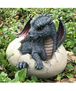 Large Nightfury Baby Dragon Hatchling In Egg Statue 10&quot;Long Legends And ... - £54.92 GBP