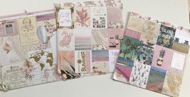 Scrapbooking Paper Lots of 24 12x12&quot; Sheets Set #24 - Double-Sided Cardstock - £11.73 GBP