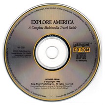 Explore America (PC-CD-ROM, 1995) For Windows - New Cd In Sleeve - £3.98 GBP