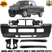 Front Bumper Steel Paintable Kit For 2005-2007 Ford F-250 F-350 Super Duty - £801.18 GBP
