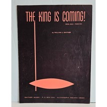 The King Is Coming! Vocal Solo / Piano Acc. By William J. Gaither - £7.16 GBP