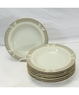 Mikasa Richelieu M2002 Rimmed Soup Bowls 8 1/2&quot; Lot of 8 - $48.99