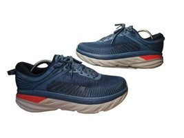 Hoka One One Bondi 7 Real Teal Outer Space Men&#39;s Size 10 - $57.00