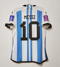 Lionel Messi #10 Argentina World Cup 2022 Home Jersey - $66.00+