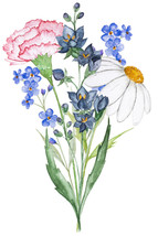 Carnation Daisy Cross Stitch Pattern DMC DIY NeedleWork****L@@K*** - £2.33 GBP