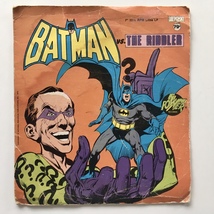 Batman vs. The Riddler: If Music Be The Food Of Death 7&quot; Vinyl Record Album - £14.82 GBP