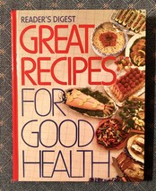 Reader&#39;s Digest Great Recipes for Good Health Inge N. Dobelis and Willia... - $2.99