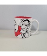 Disney Winnie the Pooh Bear Coffee Mug Sketched Art Cup Large 16 0z. #1486 - £10.50 GBP