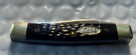 Vintage Case XX USA 1 dot model #62033 SS 2 blade Delrin Stockman pocket knife - £59.97 GBP
