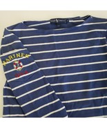 Vintage Ralph Lauren Stripe Top Embroidered Mariner USA Boat Womens Smal... - £37.36 GBP