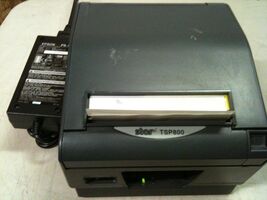 STAR TSP800 TSP-800 Black Thermal POS Receipt Label Ethernet Network Pri... - $59.70