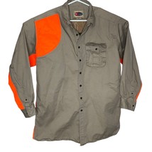 Pro Gear by Wrangler Button Up Shirt Long Sleeves Quilted Shooting 3XT Tan Orang - £19.95 GBP