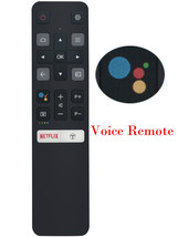 New Remote Fit For Tcl Android Tv 50P8M 55P8M 43P715 50P715 40S615 - $25.99