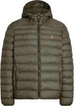 Polo Ralph Lauren Men&#39;s Lo Green Bleeker Hooded Puffer Jacket, 2XL XXL 8... - £217.12 GBP