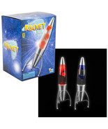 Red Rocket Ship Lamp 18 Inch Gifts - £26.66 GBP