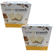 2 Packs Power Crunch Protein Energy Bar, Peanut Butter Creme, 12 Bars, 1.4 oz - £31.71 GBP