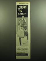 1958 London Fog Maincoats Ad - Curi - £14.44 GBP