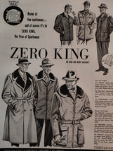 1951 Esquire Original Art Ad Advertisements Zero King Coats Parker Pens - £8.70 GBP