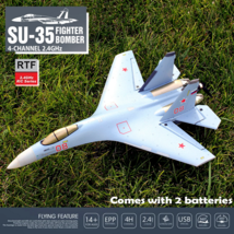 RC Airplane 4CH Gyro Control Jet Plane Stunt Aircraft SU35 Fighter Bombe... - $150.90 CAD
