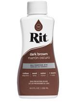 Rit Liquid Dye - Dark Brown, 8 oz. - £4.67 GBP