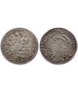 OLD SILVER COIN HUNGARY SHOWTALER ST SAINT GEORGE DRAGON TEMPESTATE SECU... - £233.09 GBP
