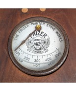 Prizer Painter Stove Works Reading PA Heavy Metal Porcelain Vintage Gauge - $48.49