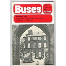 Buses Magazine October 1978 mbox3074/c New Volvo chassis GWR anniversary - £3.12 GBP