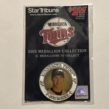 Joe Mauer 2005 Minnesota Twins Medallion Collection Coin MLB Baseball Coin - £7.04 GBP