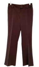 Tracy Evans Limited Dress Slacks Womens Size 7 Dark Brown Boot Cut - $13.65