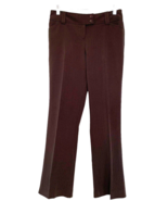 Tracy Evans Limited Dress Slacks Womens Size 7 Dark Brown Boot Cut - £10.40 GBP